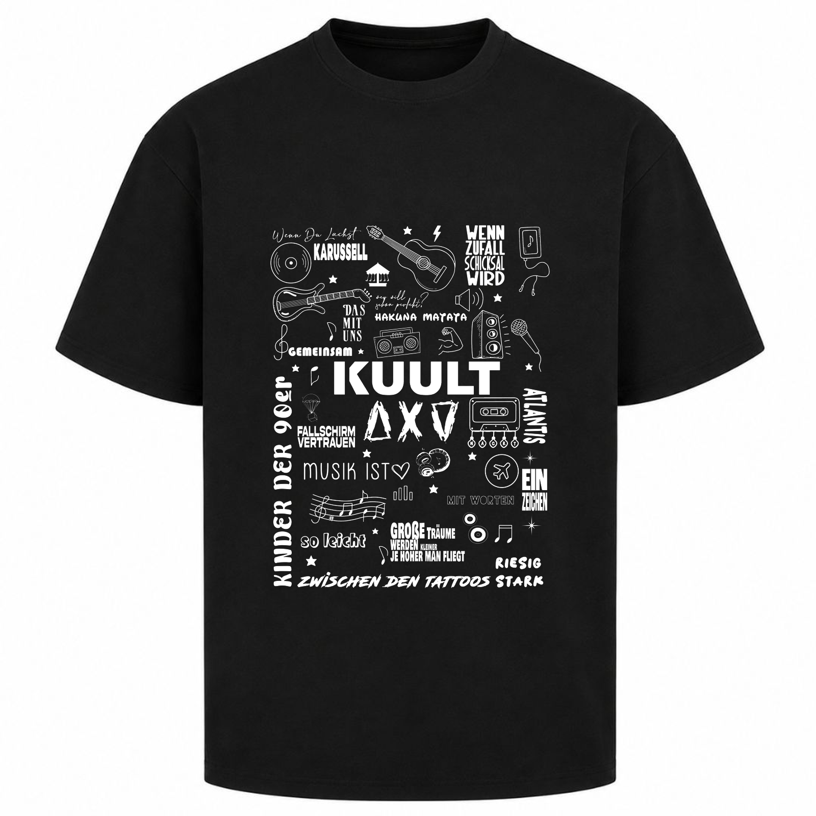 KUULT - Ohne Strom - Oversized Shirt - Schwarz