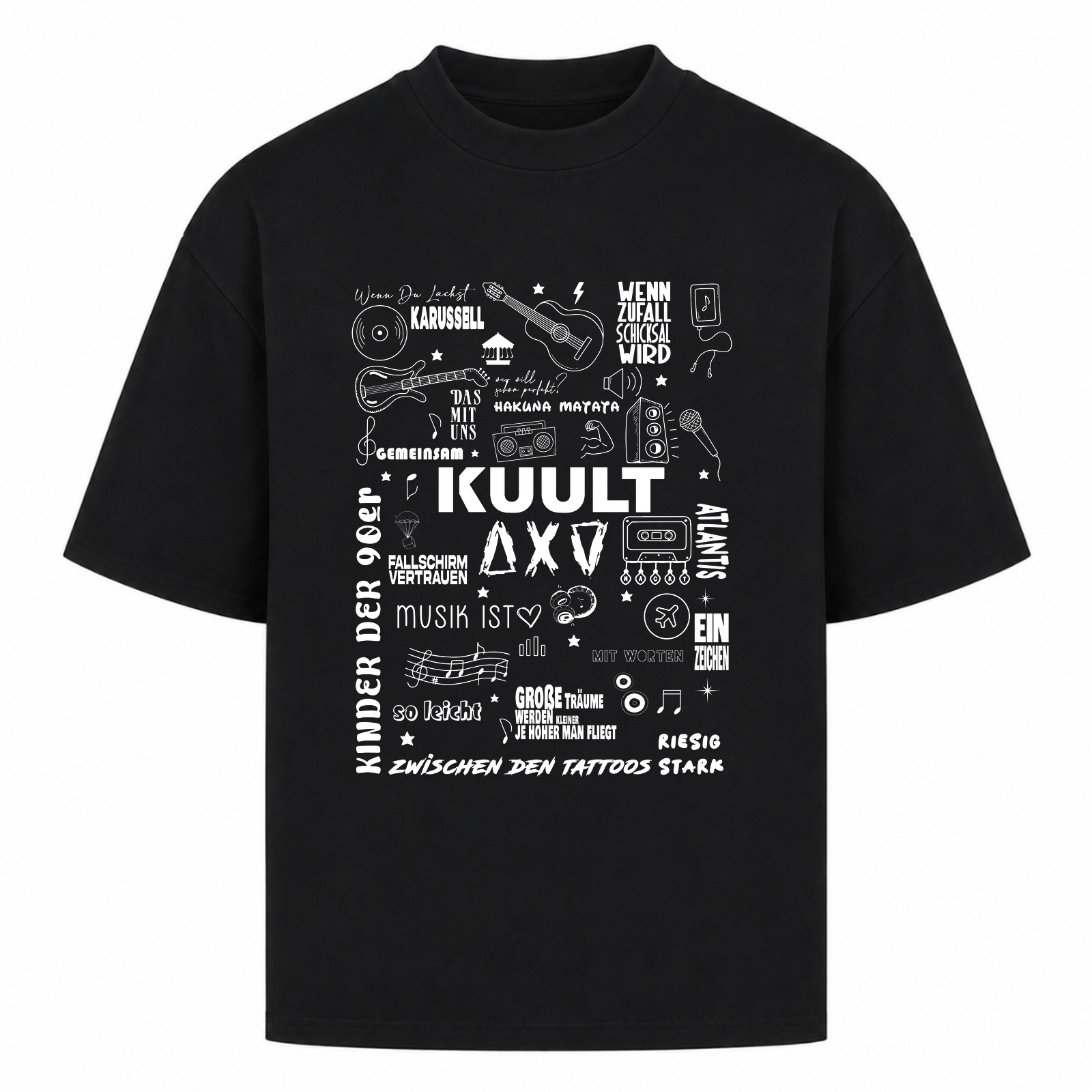 Ohne Strom - Ladies Size Tee - Black