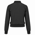 KUULT Bomber Jacke Ladies´ Nylon Bomber Jacket - Black - Rueckseite