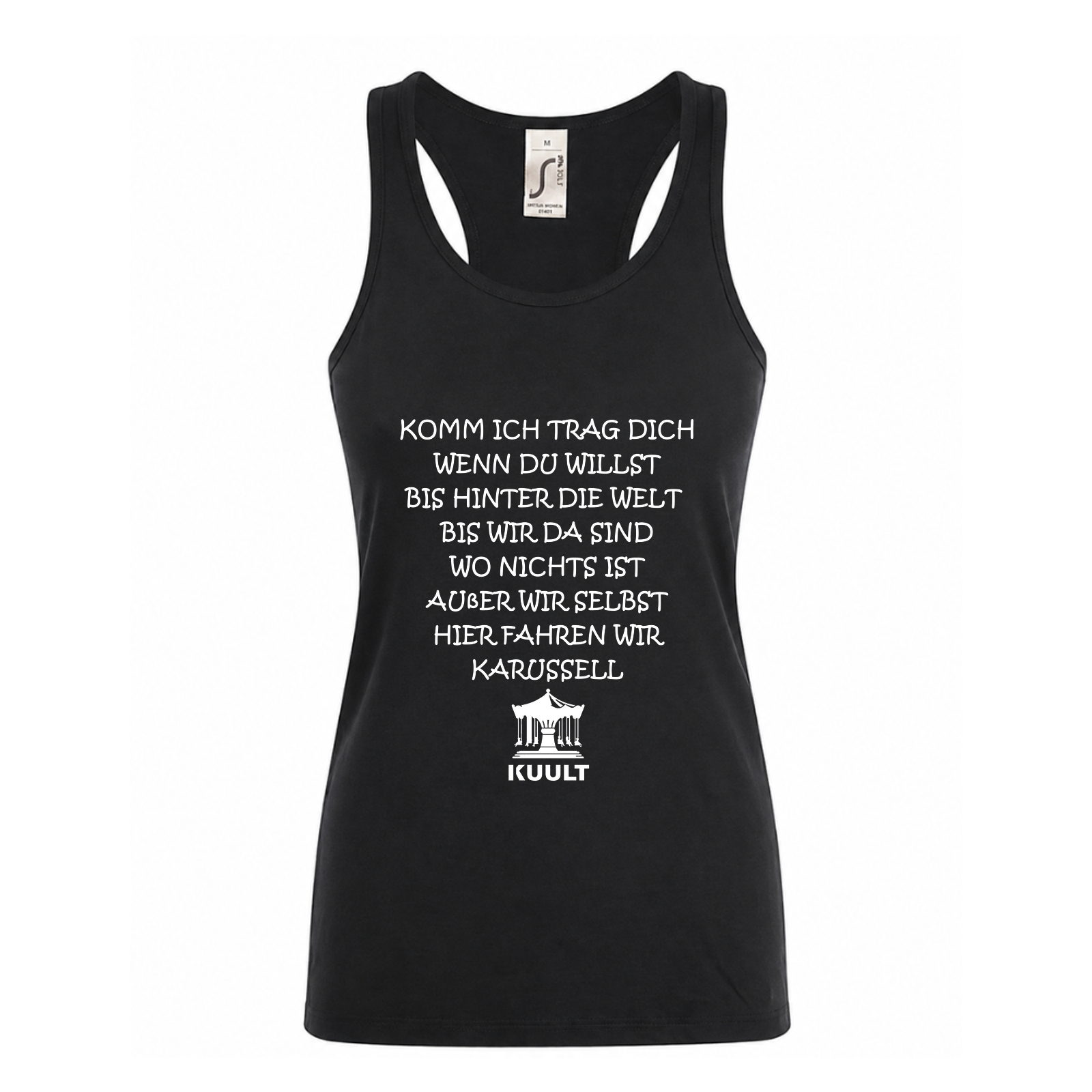 KUULT Karussell Basic Tanktop Women - schwarz