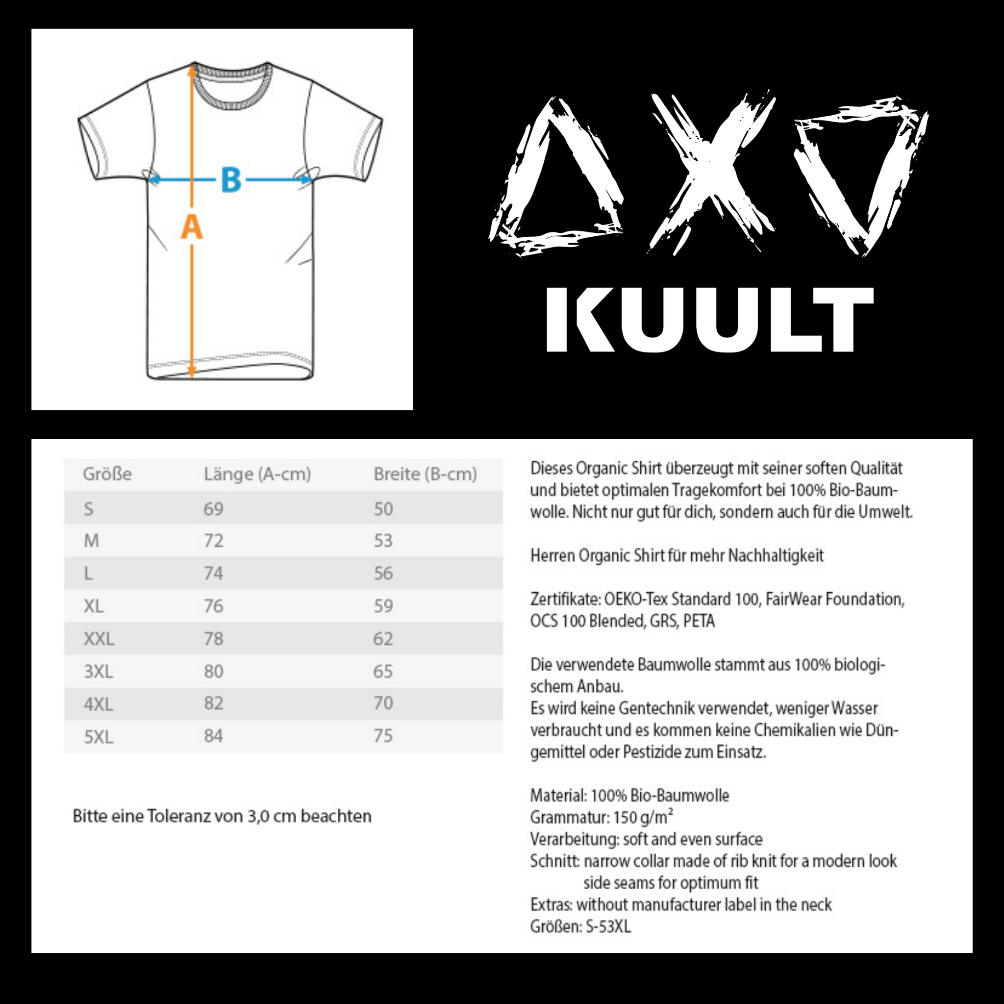 KUULT - FALLSCHIRMVERTRAUEN - Unisex T-Shirt - Front Print