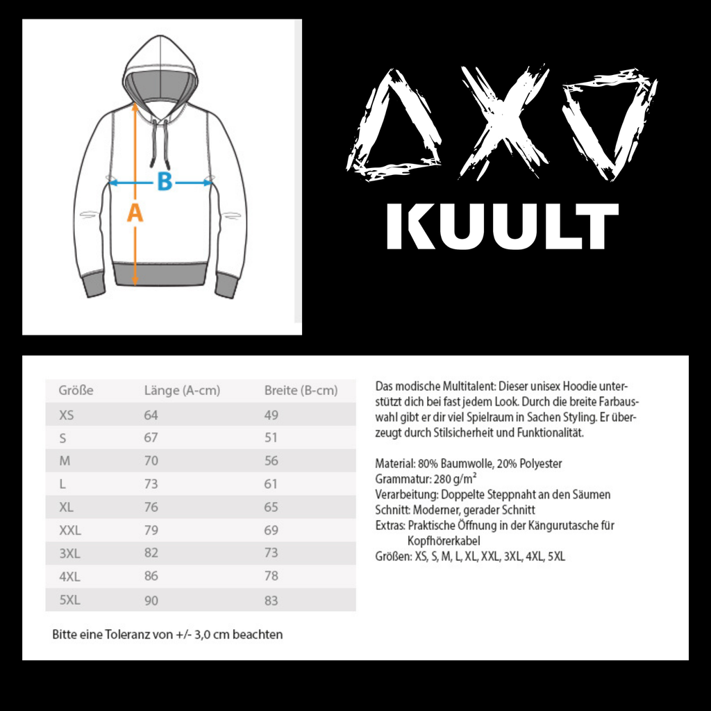 KUULT - FALLSCHIRMFIGUR - Unisex  Hoodie