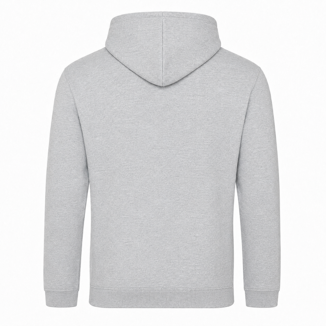 Polaroid Tour 2026 College Hoodie -  Heather Grey - Rueckseite